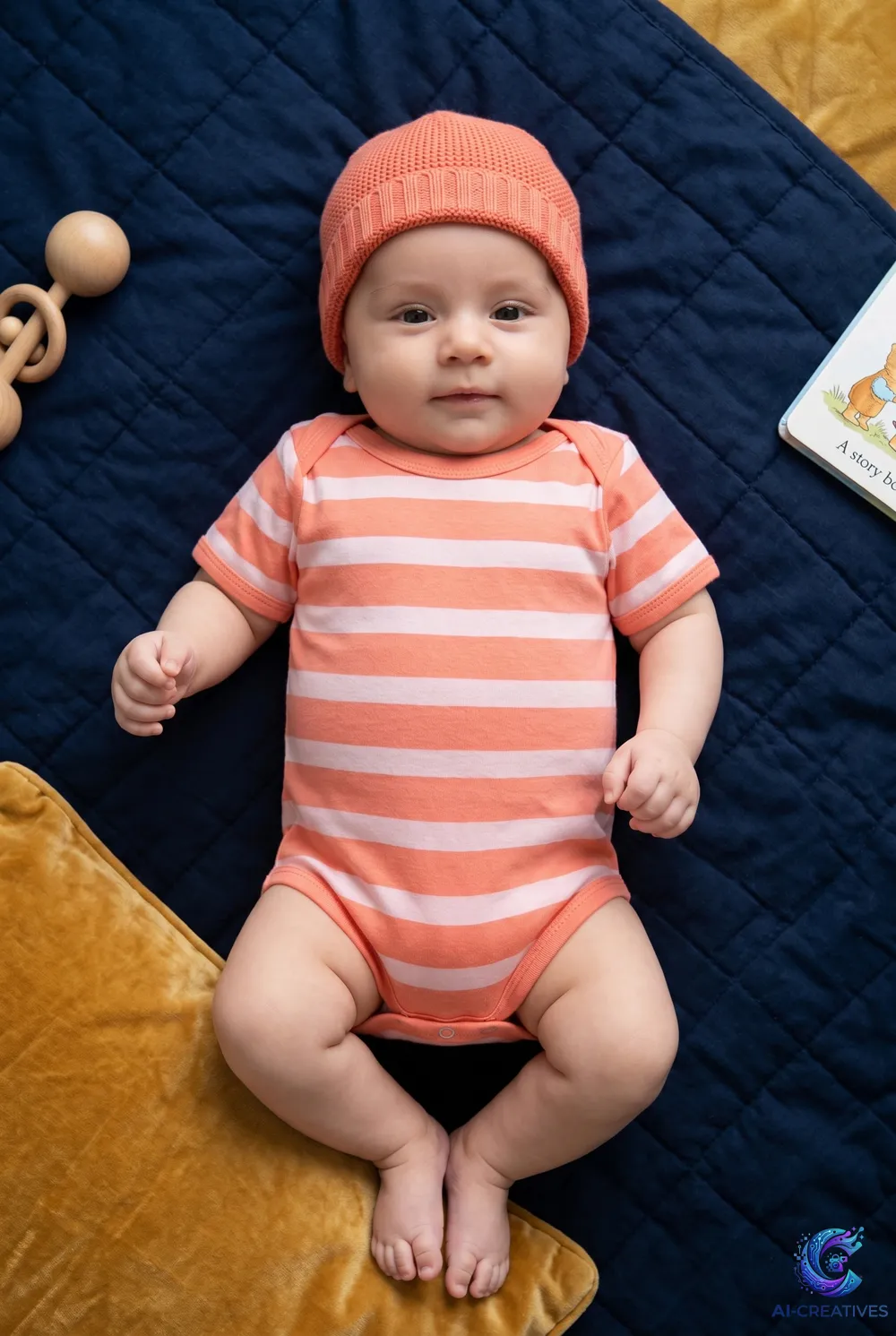 Scaling E-Commerce Baby Products: Merging Real Photography with AI Backdrops
