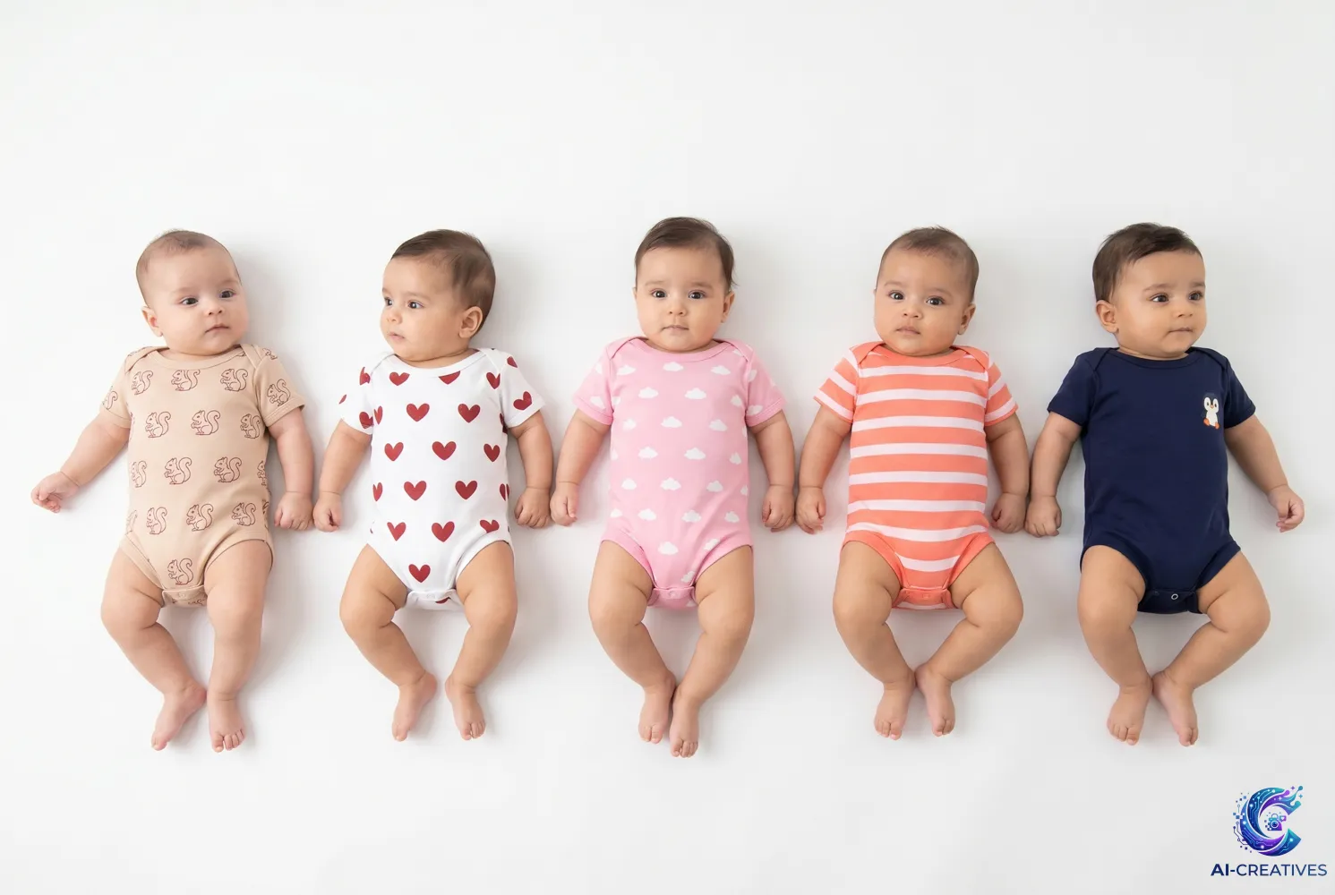 Baby Romper Campaign Layout